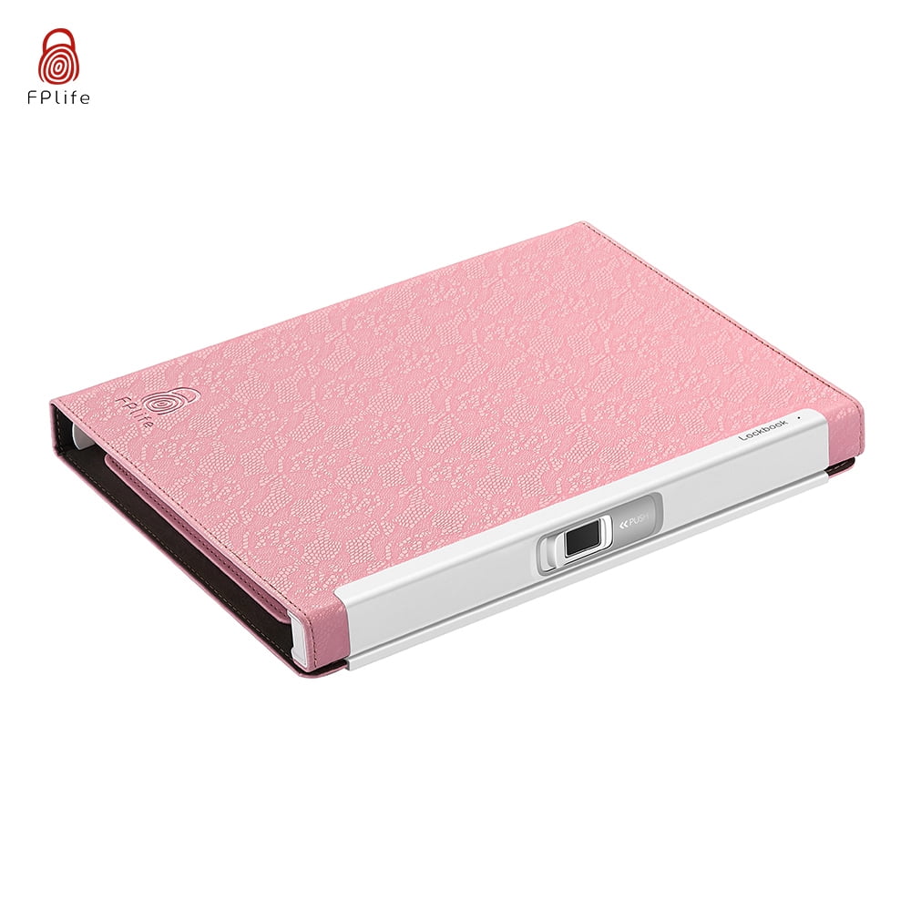 FPlife Technology Lockbook Fingerprint Protected Lock Notebook Journal
