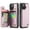 Pink, variant on for iPhone 14 Plus Case with Card Holder, Wallet Case for Women Men with RFID Blocking, Durable Leather Kickstand Magnetic Clasp Shockproof Phone Case for iPhone 14 Plus