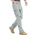 thumbnail image 2 of Men's Tactical Pants Flex Stretch Water Resistant Cargo Pants Lightweight EDC Outdoor Hiking Work Pants, 2 of 6