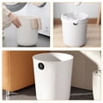 thumbnail image 2 of USHOBE 2Pack White Recycling Bin with Wide Opening Plastic Waste Can for Home Kitchen, 2 of 7