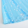 thumbnail image 4 of Gunia Girls Hawaiian Dress Sleeveless Round Neck Floral Printed Casual Home Party Beach Sundress For Toddler Kids Youth Teen Sky Blue Dress For Girls 3-12 Years, 4 of 8