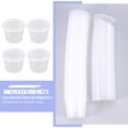 thumbnail image 5 of 100PCS Disposable Plastic Portion Cups Clear Portion Container with Lids, 5 of 6