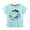 Sky Blue, variant on Toddler Shirt Boys 5t Solid Color Cute Funny Short Sleeve Tee for Toddler Comfortable Back To School Shirt Clothes for Children