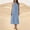 Light Blue, variant on Ovbmpzd Womens Beach Dress Maxi Green Sleeveless Wedding Guest Dress Long Dresses Long Dresses for Women Formal L