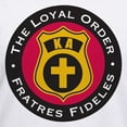thumbnail image 3 of CafePress - Kappa Alpha Order Loyal Order T Shirt - Womens Cotton V-Neck T-shirt, 3 of 4