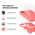 thumbnail image 5 of elago Compatible with iPhone 16 Case, Premium Liquid Silicone Case, Full Body Protective Cover, Shockproof, Slim Phone Case, Anti-Scratch Soft Microfiber Lining, 6.1 inch (Pink), 5 of 6