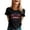 Black, variant on Women's USA 250th Anniversary Shirt Christian Cross One Nation Under God Shirts