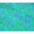thumbnail image 4 of oneOone Cotton Flex Sea Green Fabric Batik Sewing Material Print Fabric By The Yard 40 Inch Wide, 4 of 4