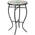 thumbnail image 1 of Outsunny Mosaic Table, Round Patio Table for Garden, Multicolor, 1 of 10