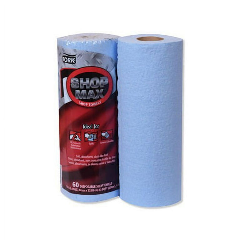 Advanced ShopMax Wiper 450, 11 x 9.4, Blue, 60/Roll, 30 Rolls/Carton Advanced ShopMax Wiper 450, 11 x 9.4, Blue, 60/Roll, 30 Rolls/Carton