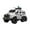 White, variant on Large 6-Wheel Off-Road SWAT Car Toy – Inertia Police Vehicle with Lights, Sounds & Storytelling, Durable Plastic Model for Kids Boys Gift