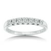 10kw 1/4cttw 7 Stone Ann Band Wg Ring