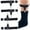 A4, variant on Mens Sock Suspenders 4 Pack Sock Garters for Men with Non-Slip Clips, Elastic Adjustable Sock Holders Keep Sock With Sturdy Clip