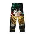 thumbnail image 5 of Izuku Midoriya My hero Academy Men's Pajama Pants With Pockets Lounge Fashion Cozy Daily Sleep Pants Sleepwear, 5 of 8