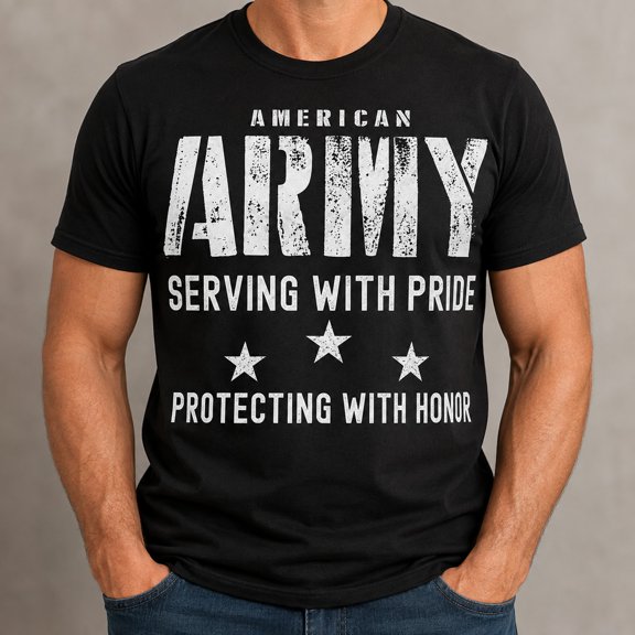 Trenditee American Army Veteran T-Shirt