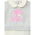 thumbnail image 3 of Barbie Baby Girls Long Sleeve Collared Tunic and Leggings Set, 2-Piece, Sizes 0/3M-24M, 3 of 9