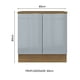 thumbnail image 2 of Gabinete Bajo Cocina Madesa Lux 80cm Con Encimera MG, 2 of 5