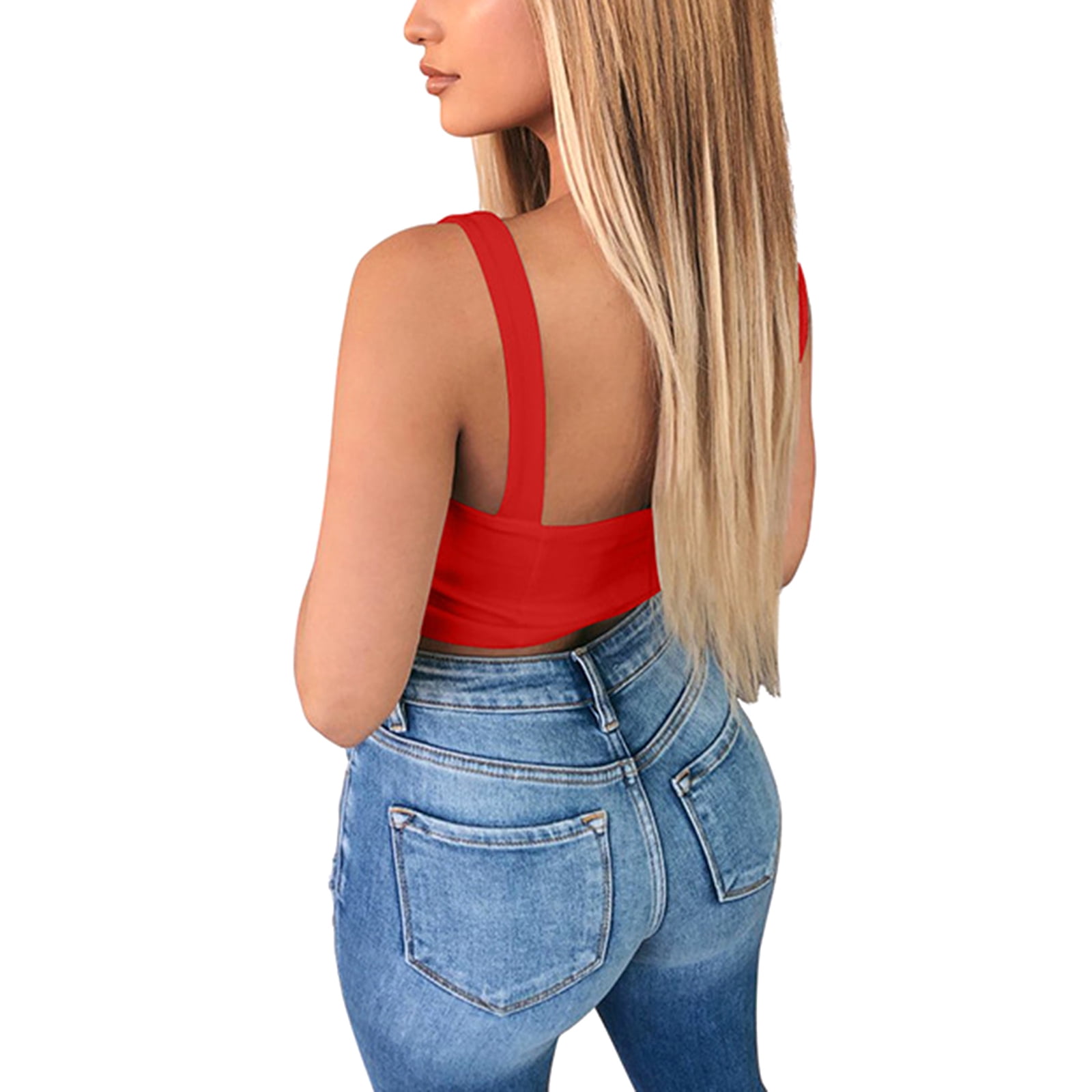 Nokiwiqis Women Sexy Crop Top 