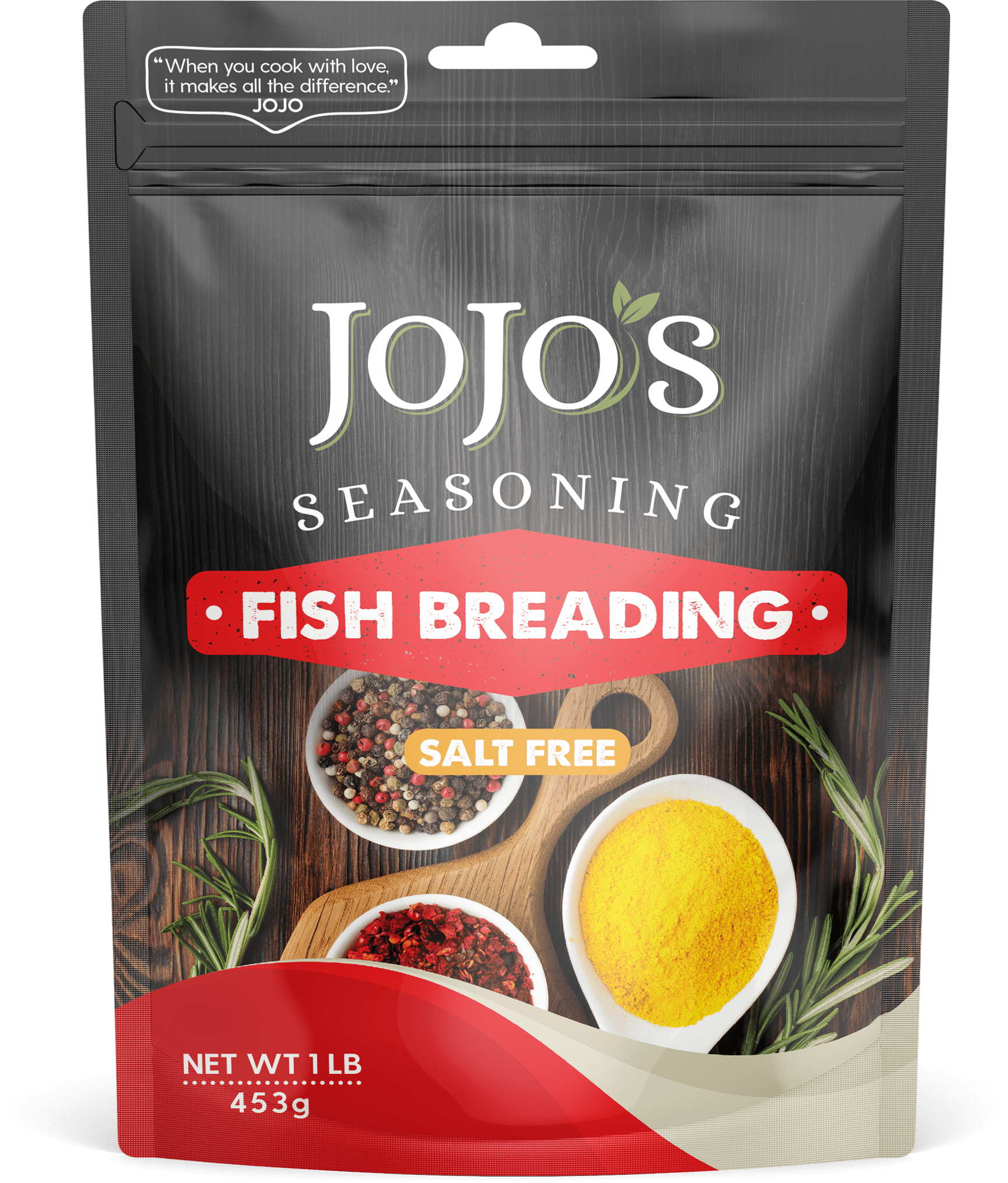 JoJo's No- Salt Fish Breading