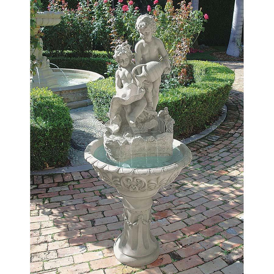 26" Fountain Basin Perfect for Small and Medium Fountains up to 150 LBS EFB26 