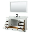 thumbnail image 4 of Wyndham Collection WCS202060SWGCMUNOM58 Deborah 60" Free Standing Single Vanity Set -, 4 of 7