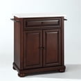 thumbnail image 3 of Crosley Furniture Alexandria Wood Portable Kitchen Island in Mahogany, 3 of 9
