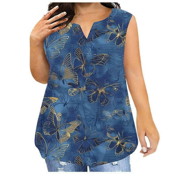 Summer Tops For Women 2026 Long Cotton Ribbed Tank Tops For Women Women Extra Long Tunic Tops For Leggings Dressy Black V Neck T Shirts For Women Plus Size