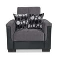 thumbnail image 4 of Ottomanson Origins Pro Convertible Arm Chair, Gray Chenille, 4 of 10