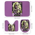 thumbnail image 3 of Beetlejuice Shower Curtain Set 4 Piece, Set Bathroom Sets with Rugs(Bath Mat,U Shape Mat Toilet Lid Cover Mat) Durable Bathroom Decor, 3 of 8