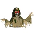 thumbnail image 1 of Outsunny Halloween Animated Skeleton, Half-Body Scary Halloween Decorations, 1 of 10