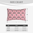 thumbnail image 4 of Pofeuu Valentine'S Day Panda Print Polyester Microfiber Plush Pillowcases, Super Soft and Cozy Pillow Case Covers with Envelop Closure（Pillow core not included）-20"x30", 4 of 6