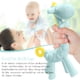 thumbnail image 4 of Juego de 2 mordedores de silicona TitaCare sin BPA con forma de jirafa para bebés de 3 meses, con estuche de almacenamiento, para aliviar el dolor de las encías (verde), 4 of 5