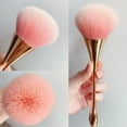 thumbnail image 6 of Large Mineral Powder Brush, Soft Fluffy Makeup Brush Foundation Brush, Professional Powder Brush and Blush Brush for Daily Makeup Rose Gold Delicate Handle, 1 Pack, 6 of 7