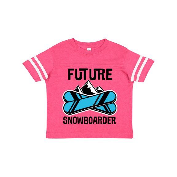Inktastic Snowboarding Future Snowboarder Boys or Girls Toddler T-Shirt