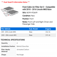 thumbnail image 2 of Front Cabin Air Filter Set 2 - Compatible with 2010 - 2016 Lincoln MKS Base 2011 2012 2013 2014 2015, 2 of 2