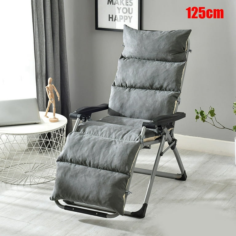 Long Cushion Recliner Chair Cushion Solid Color Cushion Soft