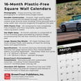 thumbnail image 6 of Corvette OFFICIAL | 2026 12x24" (Hanging) Square Wall Calendar | Plastic-Free, 6 of 9