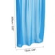 thumbnail image 2 of 2 Paquete 10 Pies Chifón Mesa Camino 28 x 120 Pulgadas Rústico Gasa Mantel Transparente Lago Azul Unique Bargains, 2 of 6