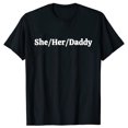 thumbnail image 1 of Camisetas divertidas de verano para hombre, de algodón, con pronombres, humor, orgullo lésbico, para gays, de manga corta, con gráficos, para hombre, 1 of 7