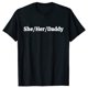 thumbnail image 1 of Camisetas divertidas de verano para hombre, de algodón, con pronombres, humor, orgullo lésbico, para gays, de manga corta, con gráficos, para hombre, 1 of 7