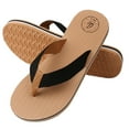 thumbnail image 5 of Women’s Comfort Flip Flop Sandals with Cushioned Footbed, Lightweight Everyday Beach Slides, 5 of 7