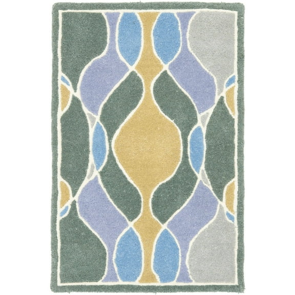 SAFAVIEH Soho Juliet Abstract Wool Area Rug, Multi, 2' x 3'