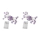 thumbnail image 1 of Inteprter Guirnalda de luces LED de bajo consumo, lámparas decorativas de piedra Natural para dormitorios, decoración para sala de estar, Púrpura 2piezas, 1 of 6