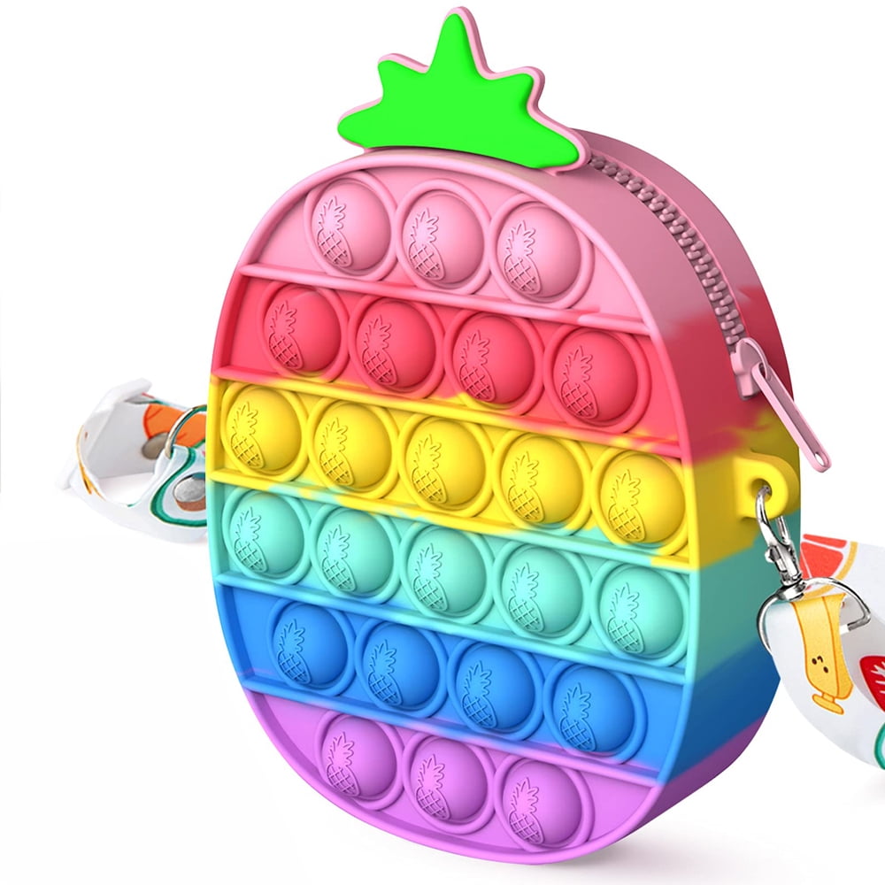 Push Pop Satisfying Sensory Fidget Toy Like Bubble Wrap Tiktok Family Game UK 