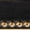 Black Square with Gold Beads, variant on ArtToFrames 9" x 9" Black Square with Gold Beads Picture Frame, 9x9 inch Black Wood Poster Frame (WOM-5021), Pack