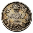 thumbnail image 2 of 1902-1910 Canada Silver 10 Cents Edward VII Avg Circ, 2 of 2