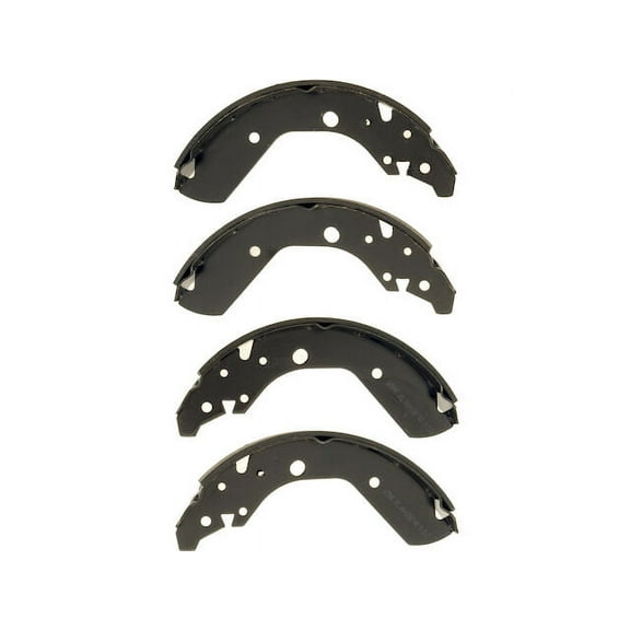 Rear Brake Shoe Set - Compatible with 1999 - 2001 Honda Odyssey 2000