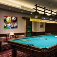 thumbnail image 4 of Billiard Wall Art Oil Billiard Wall Decor Colorful Canvas Pictures Retro Print Painting for Billiard Room Game Hall Home Decoration Framed Artwork 16''''x16'''' x 4Pcs, 4 of 6