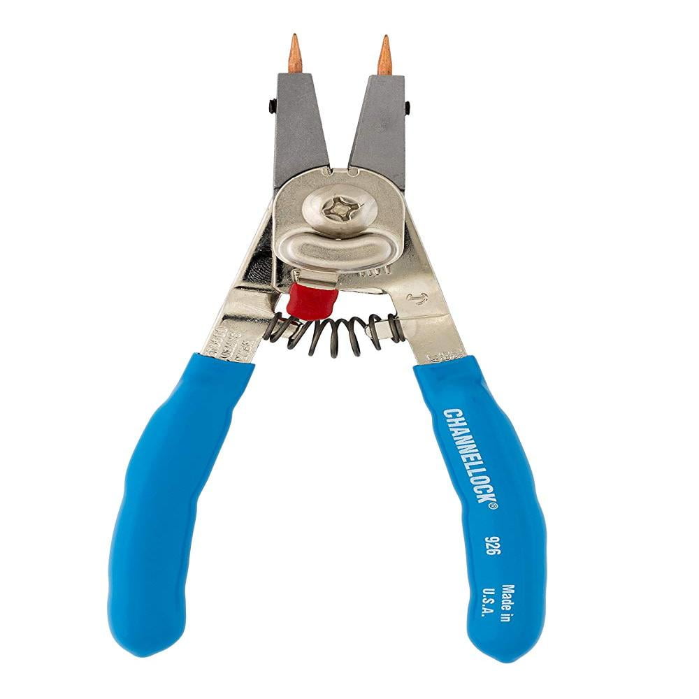 926 61/4Inch Retaining Ring Plier, External 1/8 to 1, Internal 1/4
