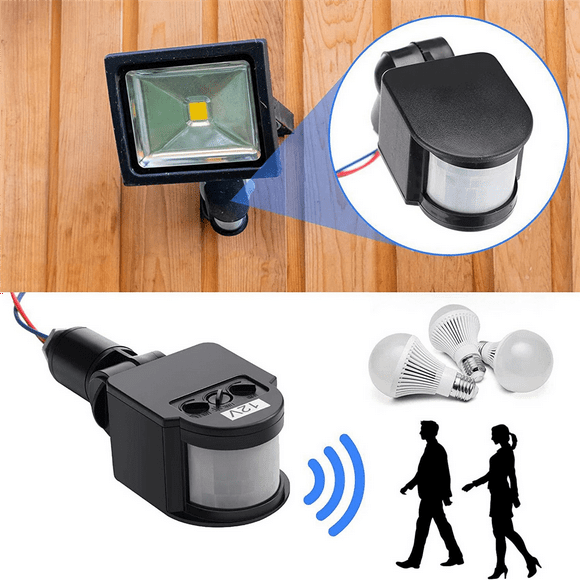 12x 12V Motion Sensor Pir Sensor Automatic Infrared Sensor Motion Detector Light Switch Outdoor Pir